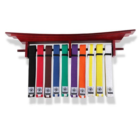 Bytomic Wood Toriigate Belt Display Rack